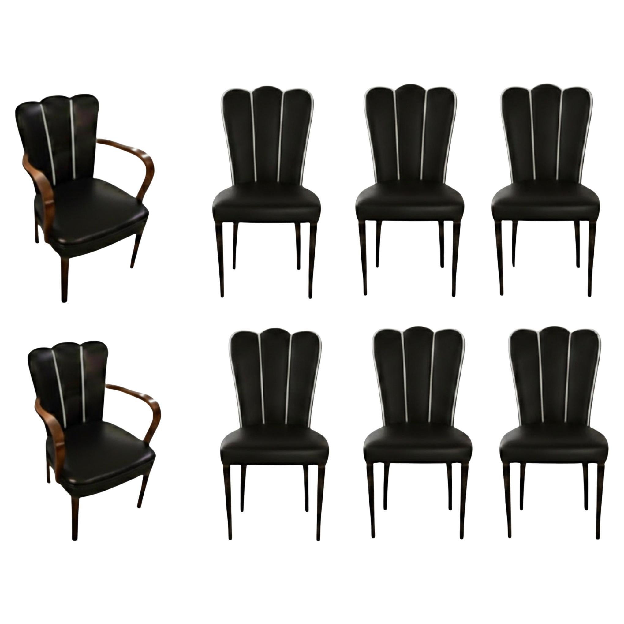 2 Sillones y 6 Sillas (Restauración a elección del cliente)