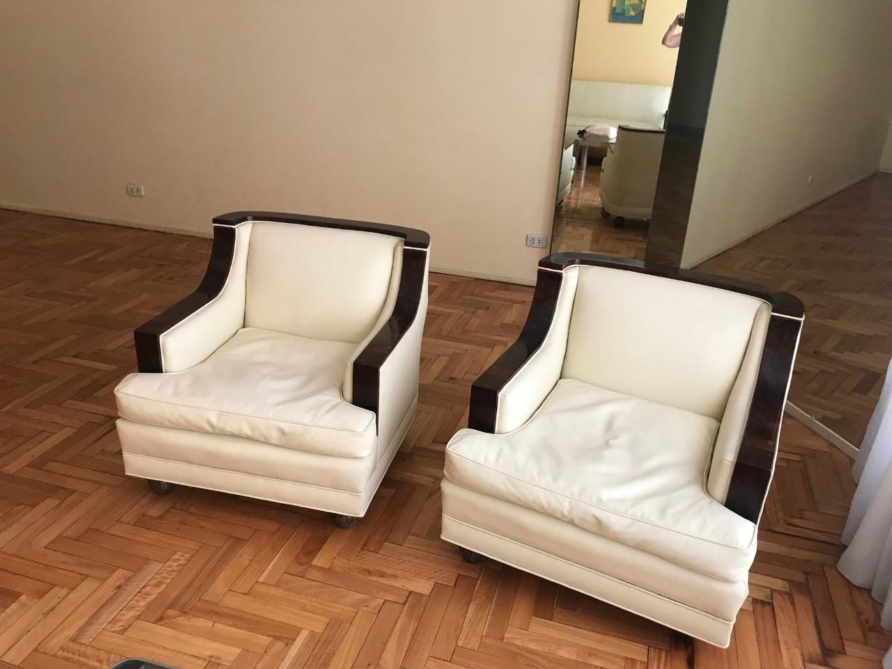2 Armchairs Art Deco, France, 1920 For Sale 2