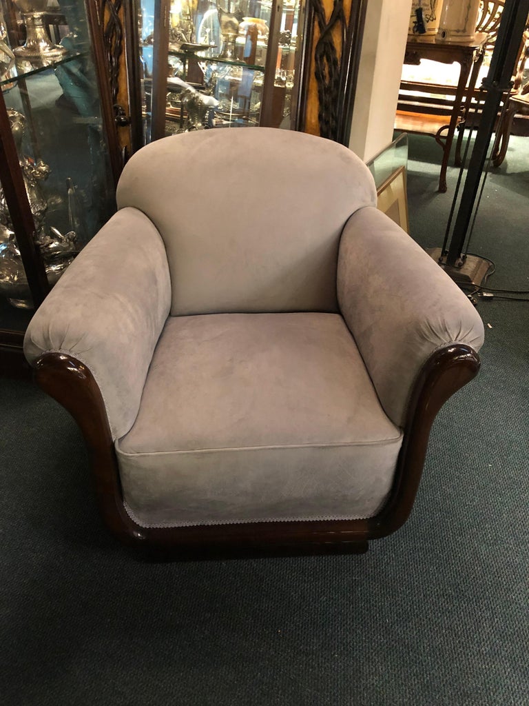 2 Armchairs Art Deco, France, 1920 In Good Condition For Sale In Ciudad Autónoma Buenos Aires, C