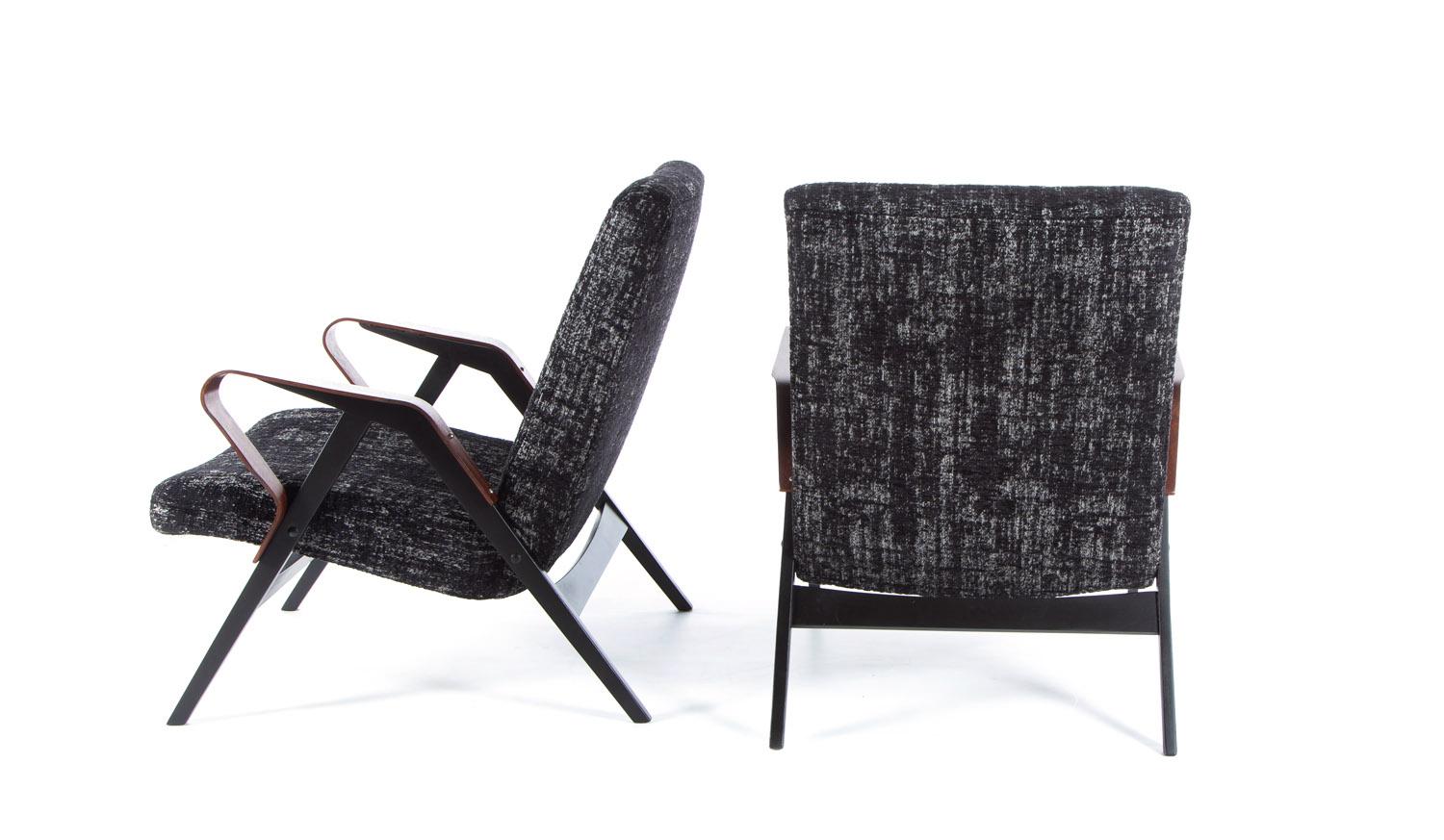 Czech  2 armchairs by František Jirák For Sale