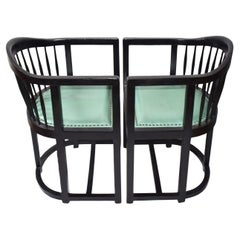 2 Sessel Mod. 1227, entworfen von Wilhelm Schmidt für Prag Rudniker