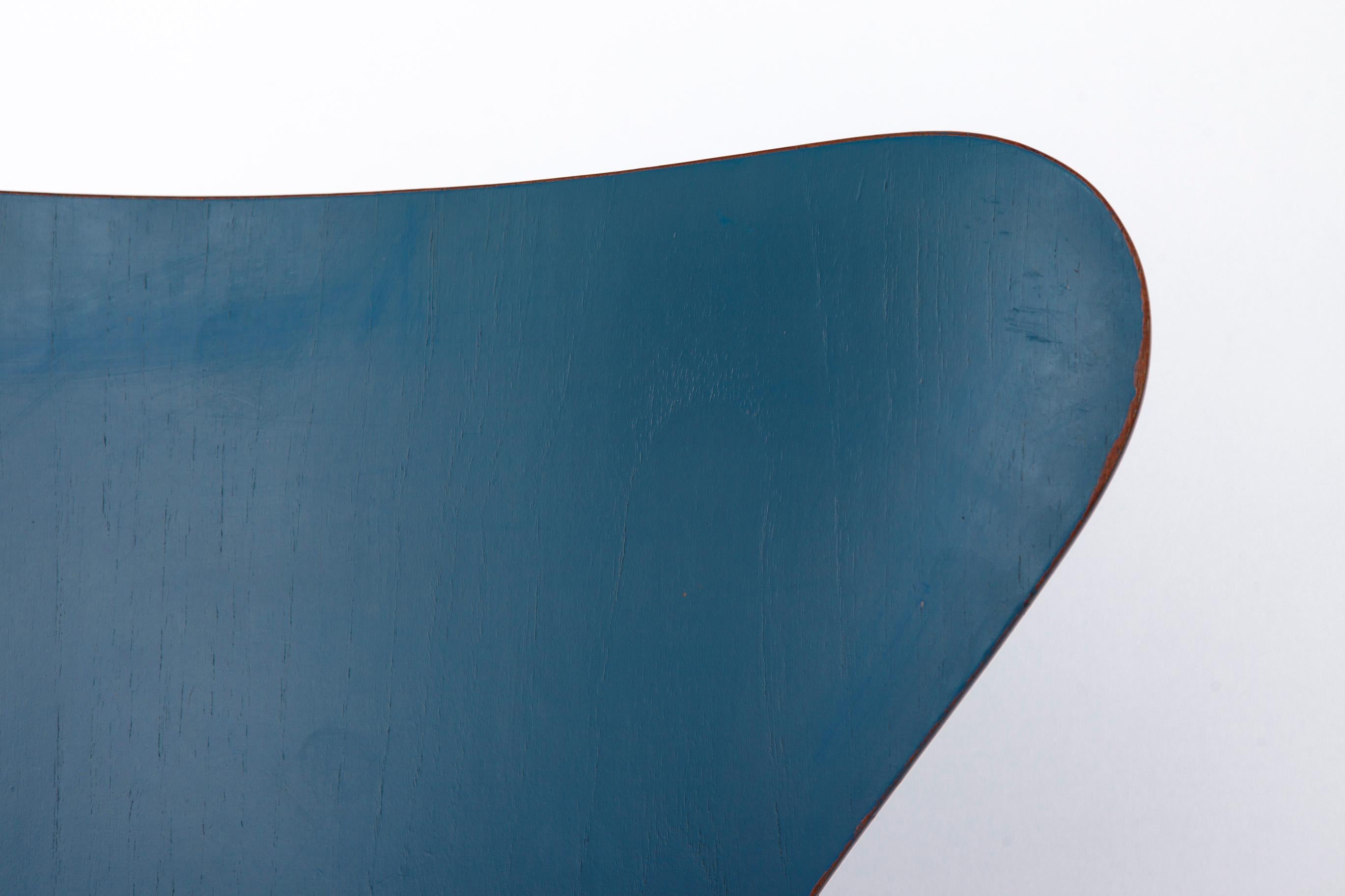 2 Arne Jacobsen Serie 7 Stühle - Model No. 3107 - Fritz Hansen Vintage 1950s Dining im Angebot 2