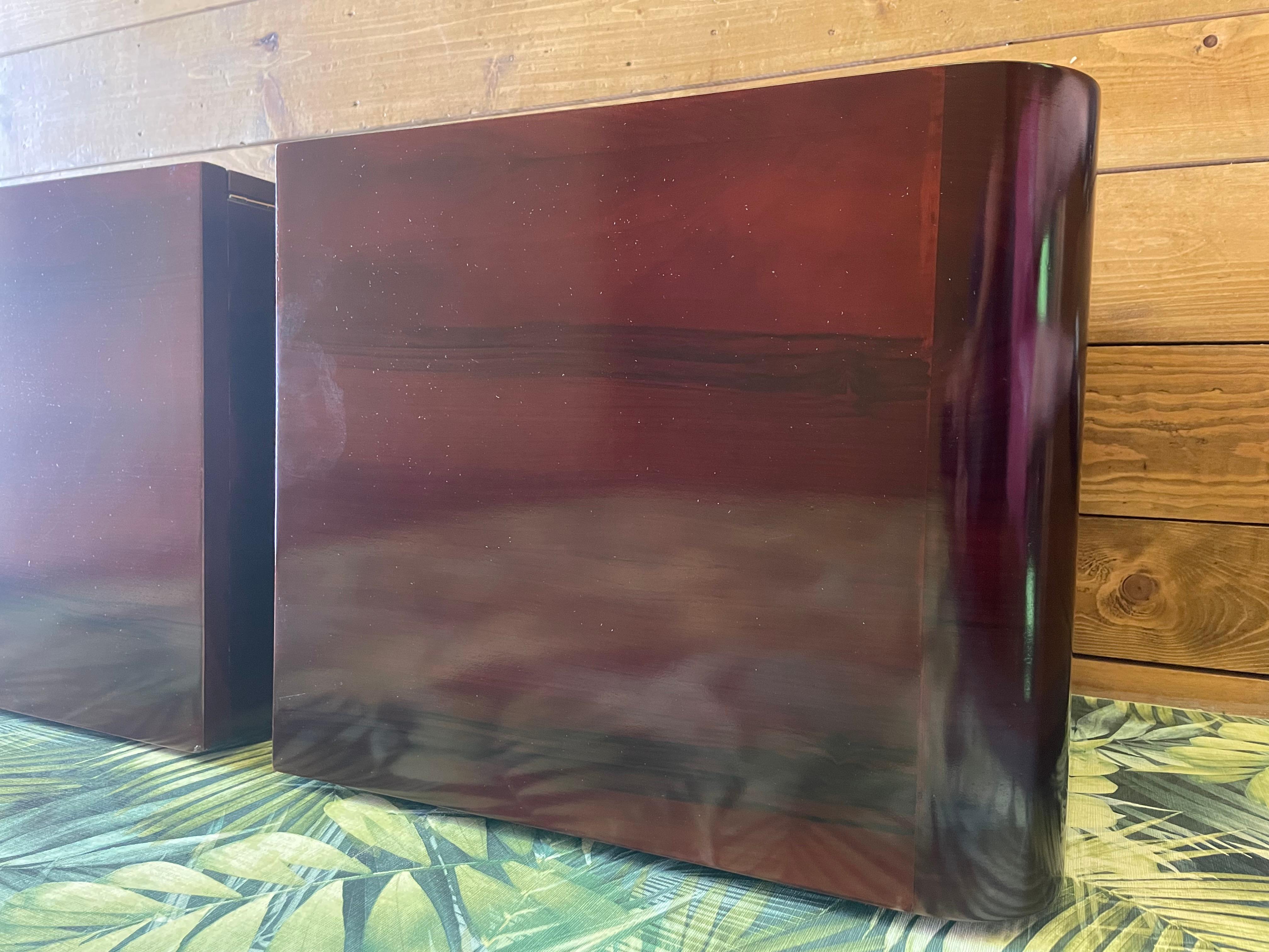 2 Art Deco Bedside Tables For Sale 6