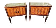 2 Art Deco Bedside Tables