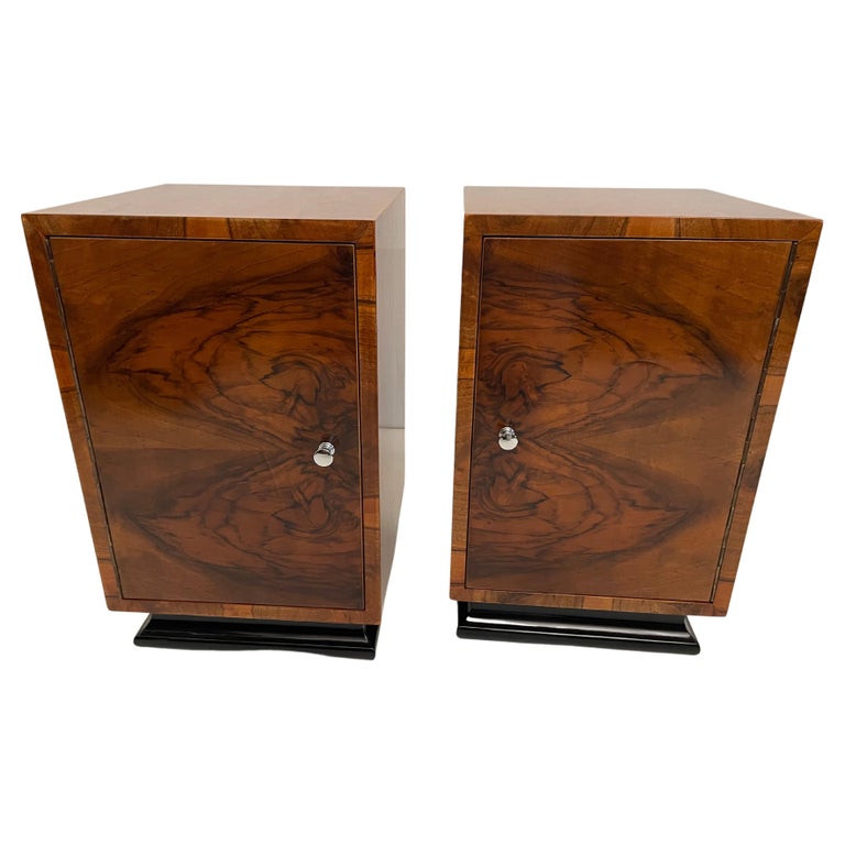 2 Art Deco Bedside Tables For Sale at 1stDibs
