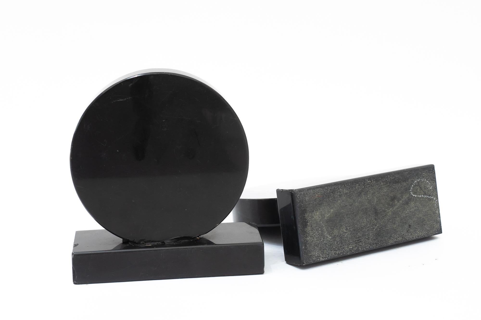 2 Art Deco bookends marble around 1920s For Sale 5