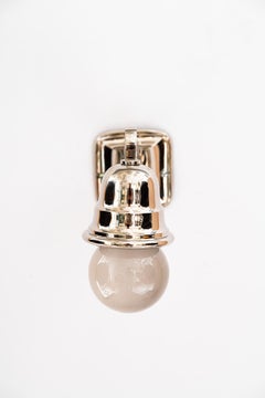 2 apliques Art decó Latón (niquelado) viena alrededor de 1920