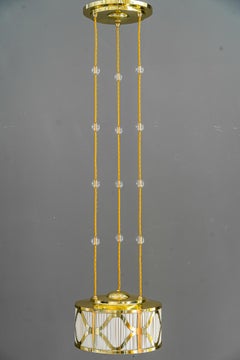 2 Art Deco Pendants Vienna Around 1920s
