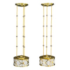 2 Colgantes Art Déco Viena Alrededor de 1920