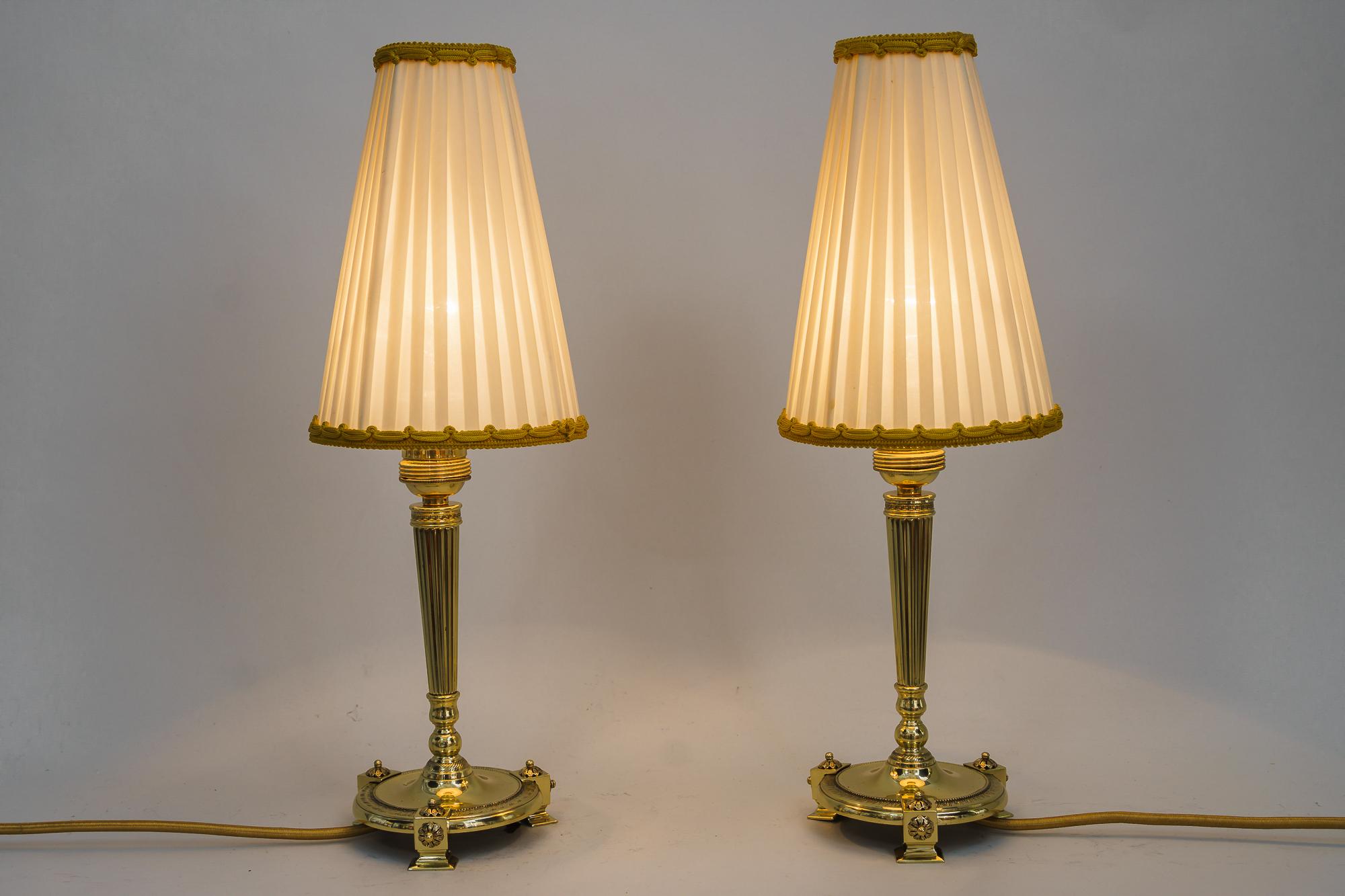 2 Art Deco Table Lamps, Vienna, 1920s 5