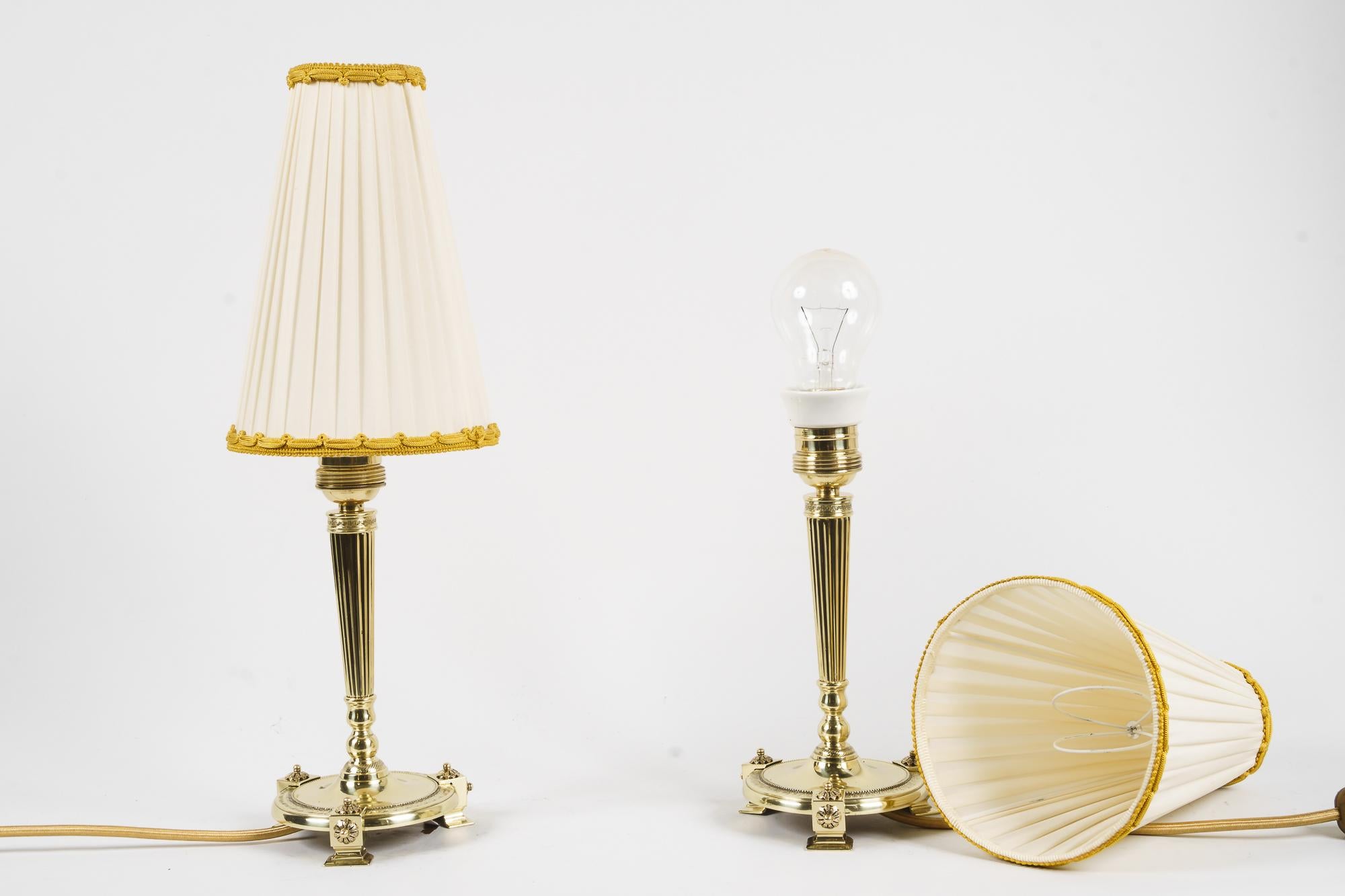 2 Art Deco Table Lamps, Vienna, 1920s 9