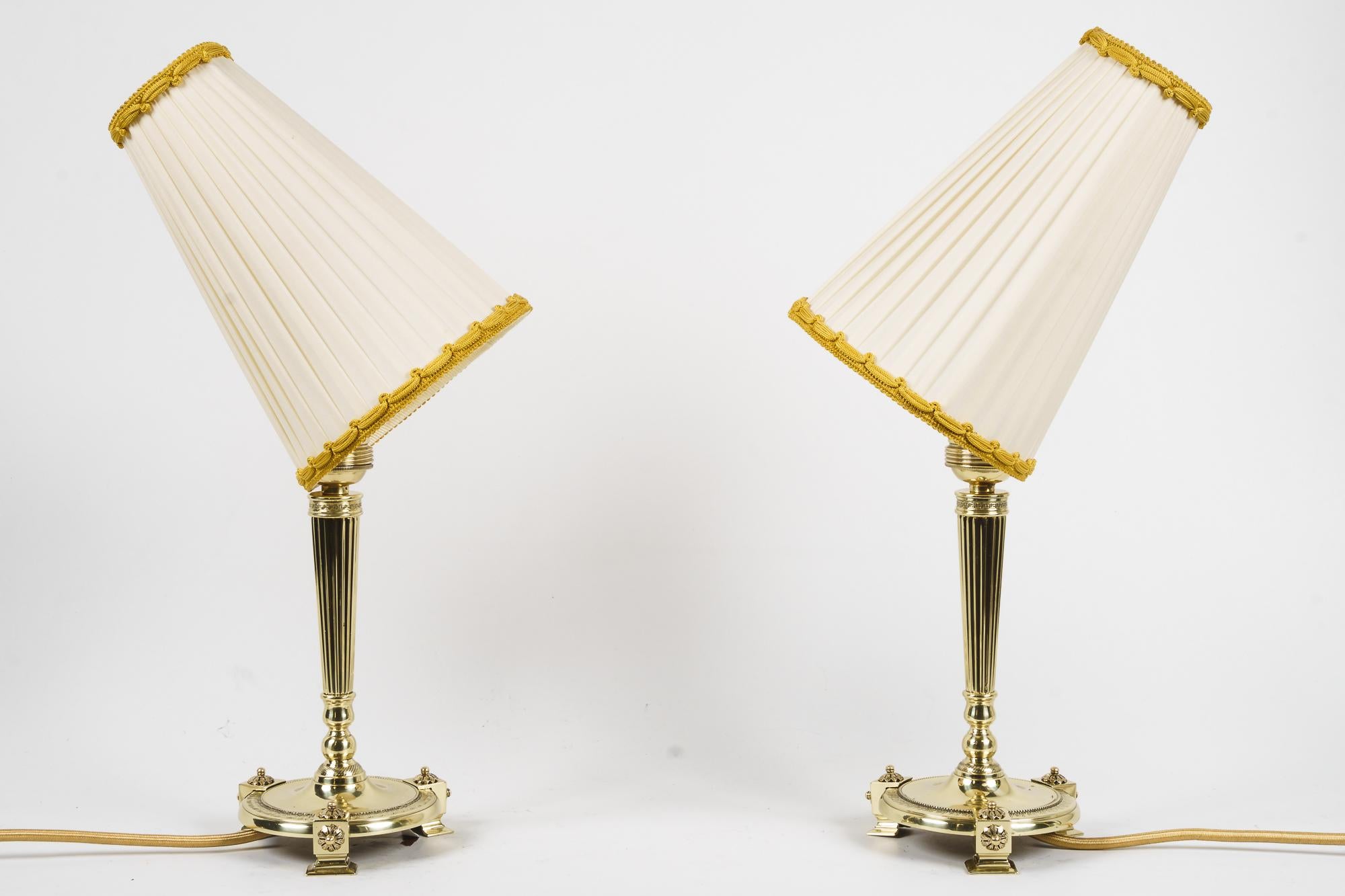 2 Art Deco Table Lamps, Vienna, 1920s In Good Condition In Wien, AT