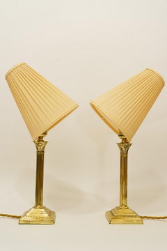 2 Art Deco Table Lamps Vienna Around 1920s
