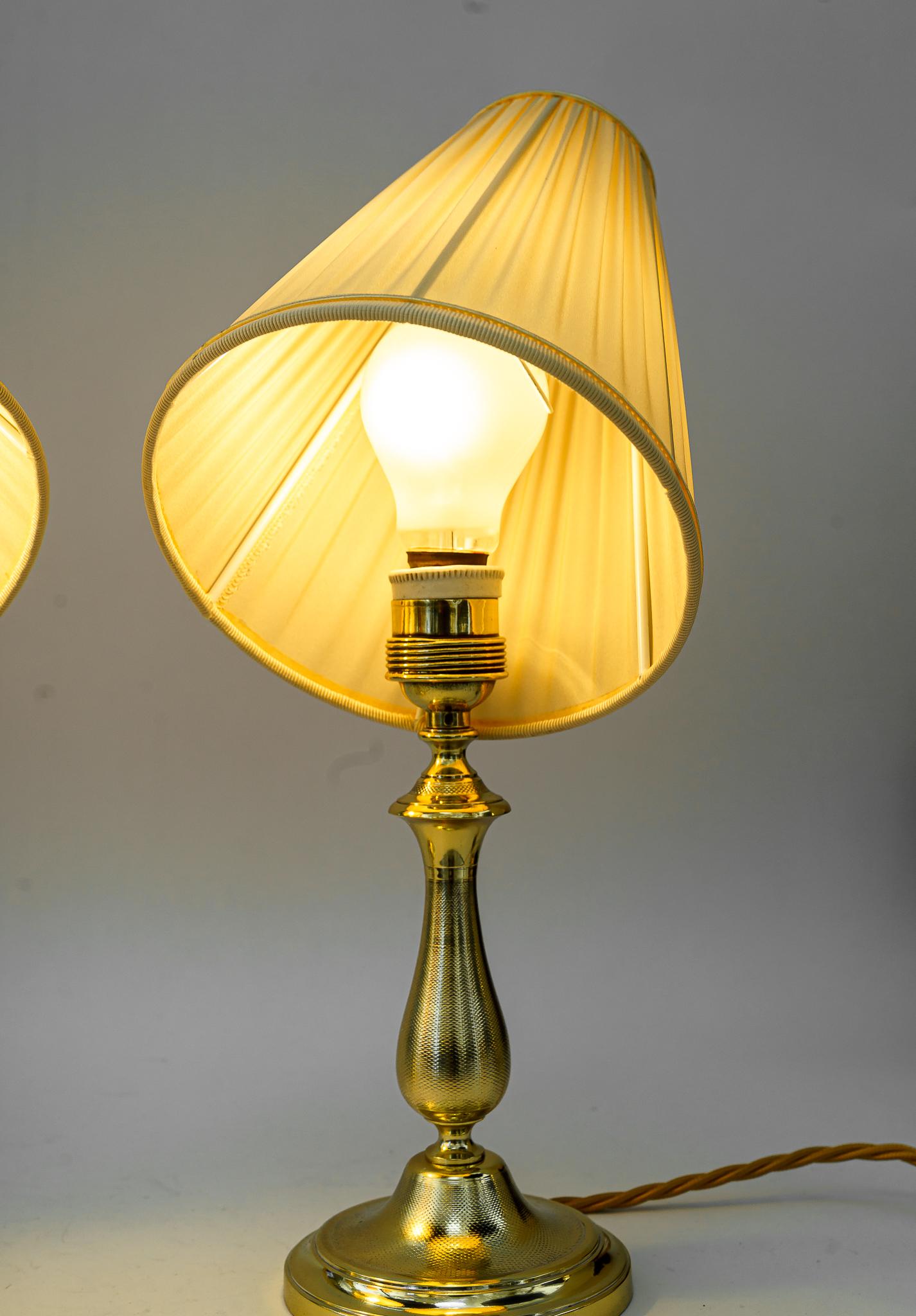 2 Art Deco Table Lamps Vienna Around 1920s For Sale 1