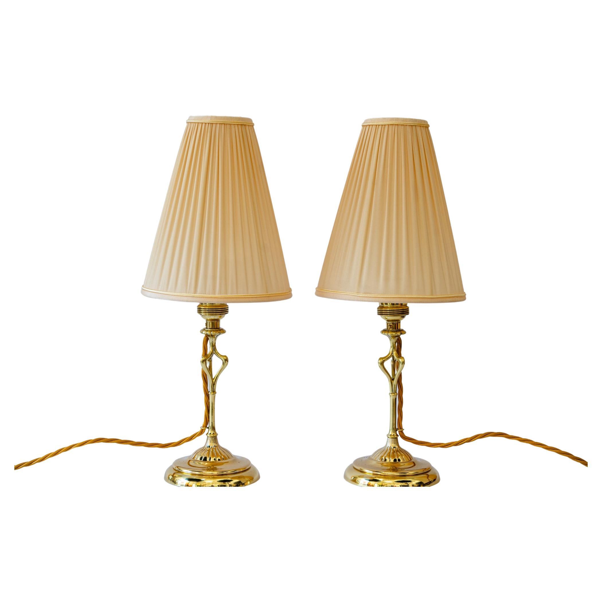 2 lampes de table Art Deco vienne vers 1920
