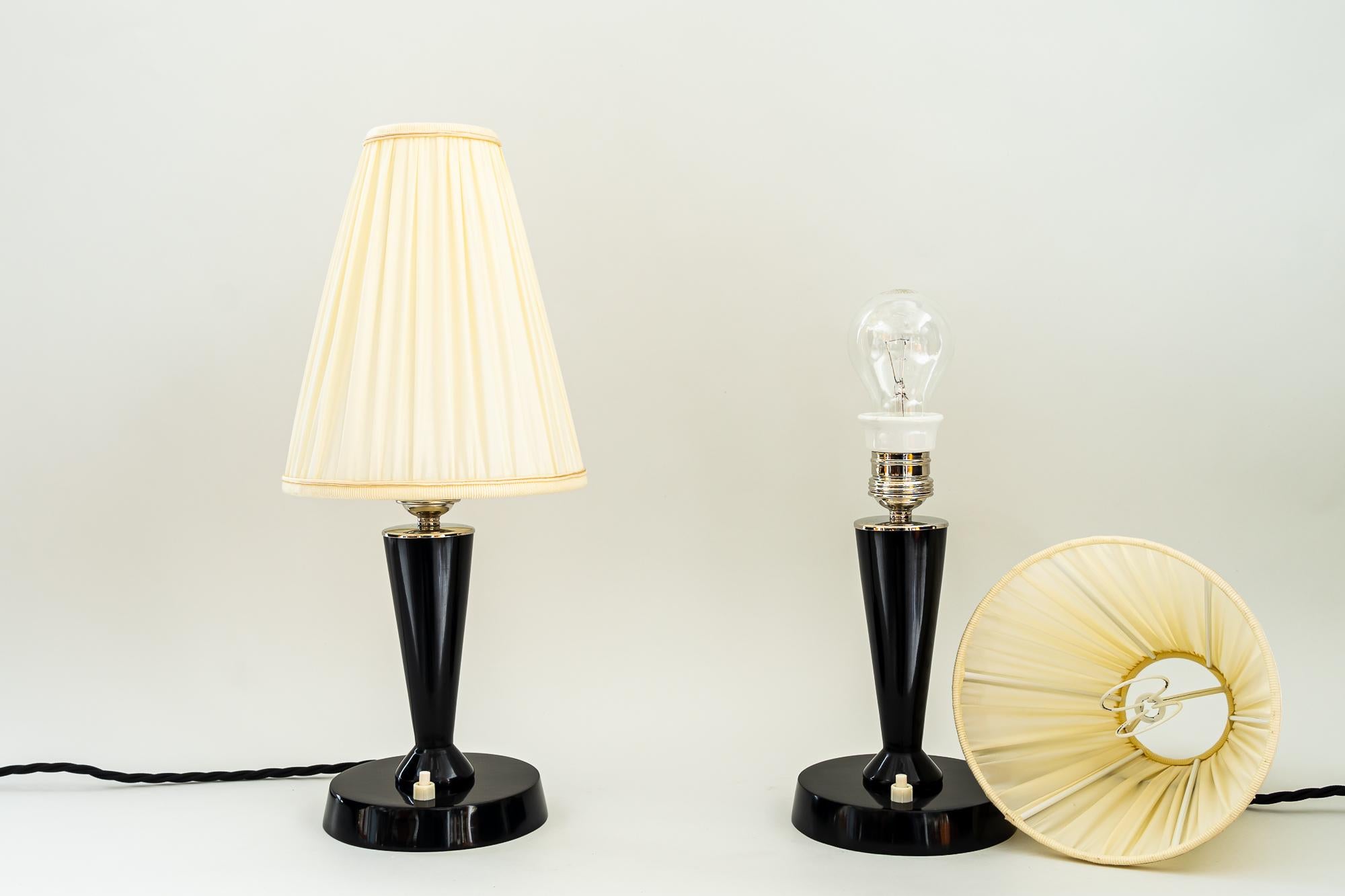 2 lampes de table Art déco, Vienne, vers 1930 en vente 9
