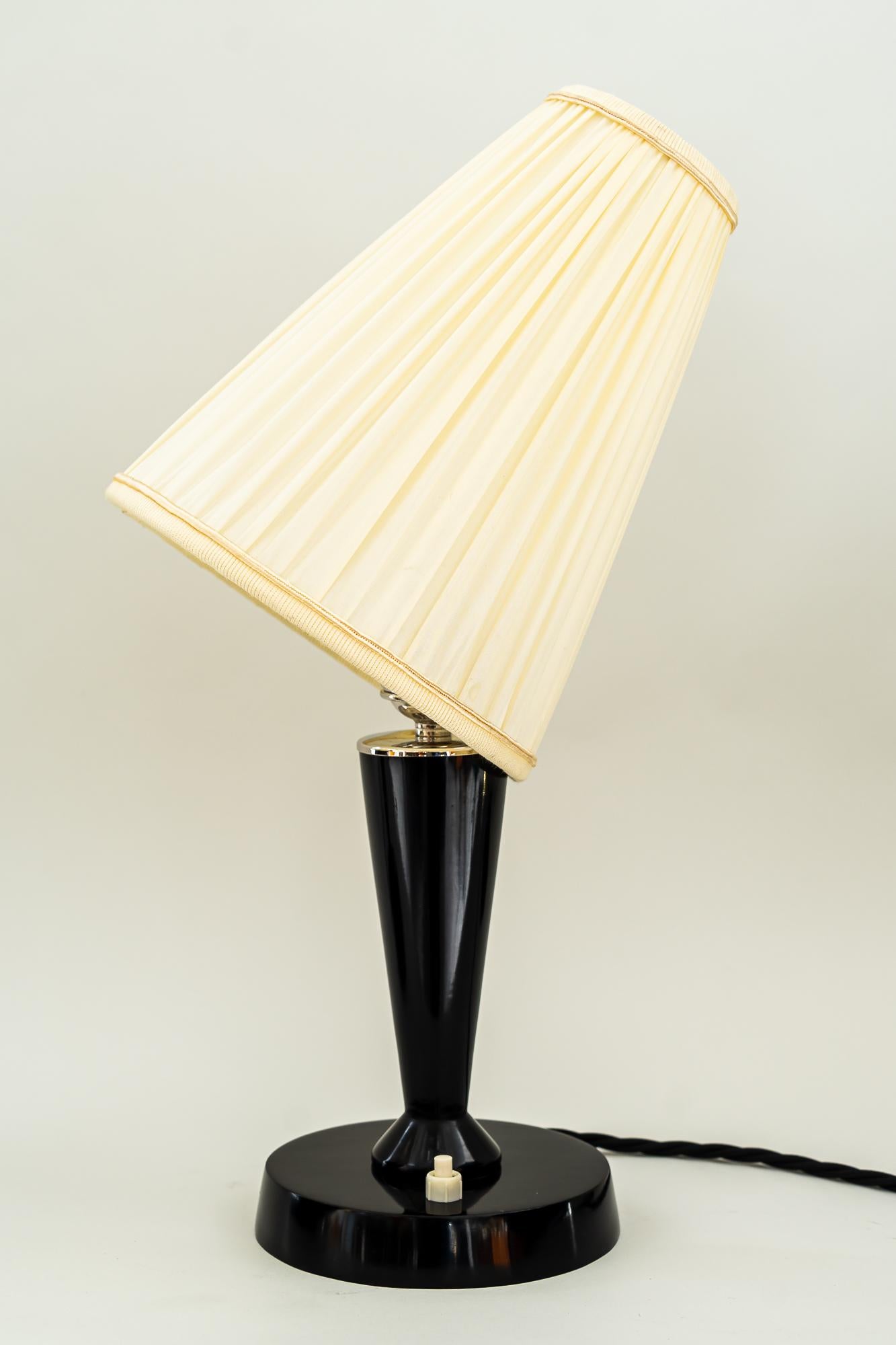 Austrian 2 Art Deco Table Lamps, Vienna, Around 1930s For Sale