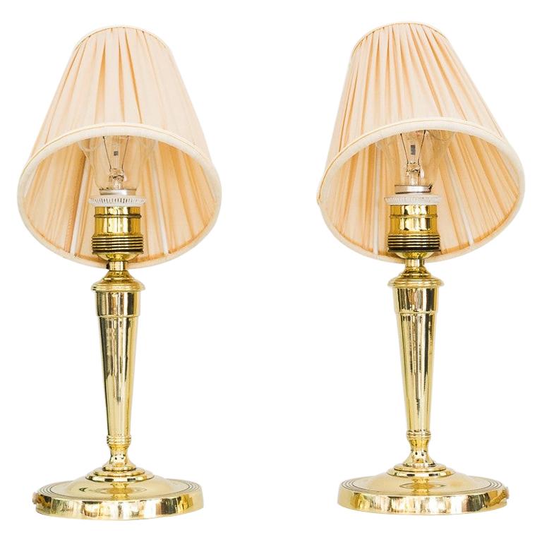 2 Art Deco Table Lamps, Vienna, around 1920s