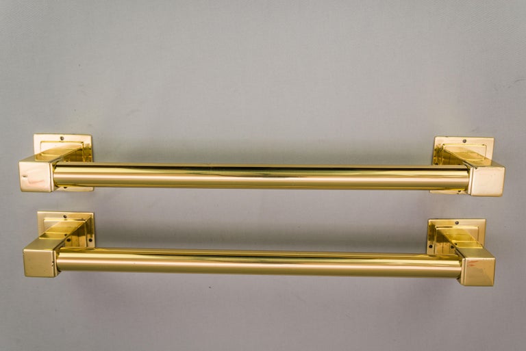 2 Art Deco Towel Holder, circa 1920s at 1stDibs