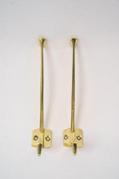 2 Art Deco Wall Hooks Vienna Around 1920s