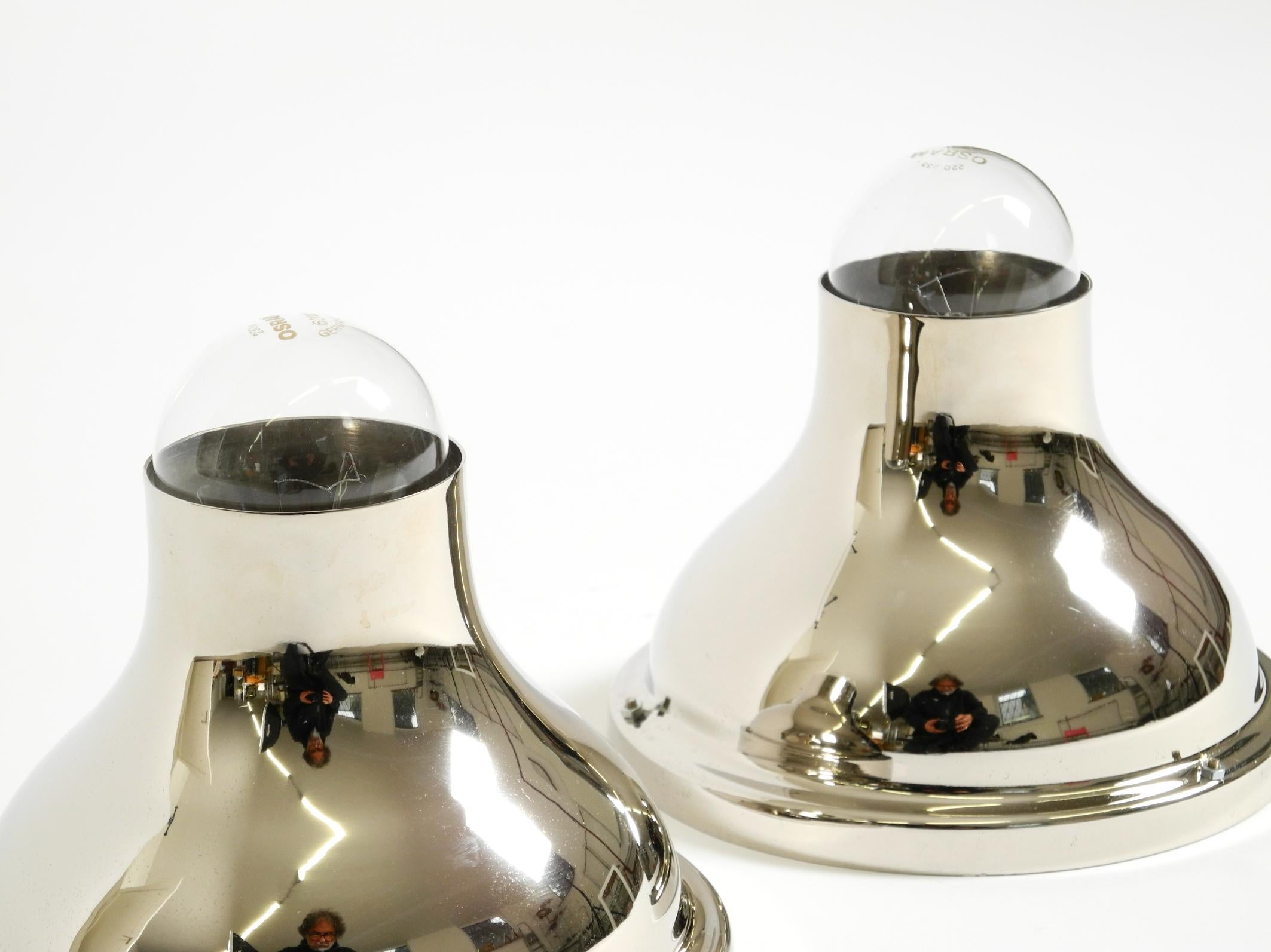 2 Art Nouveau ceiling lamps by Koloman Moser for Wiener Werkstätten by WOKA For Sale 6