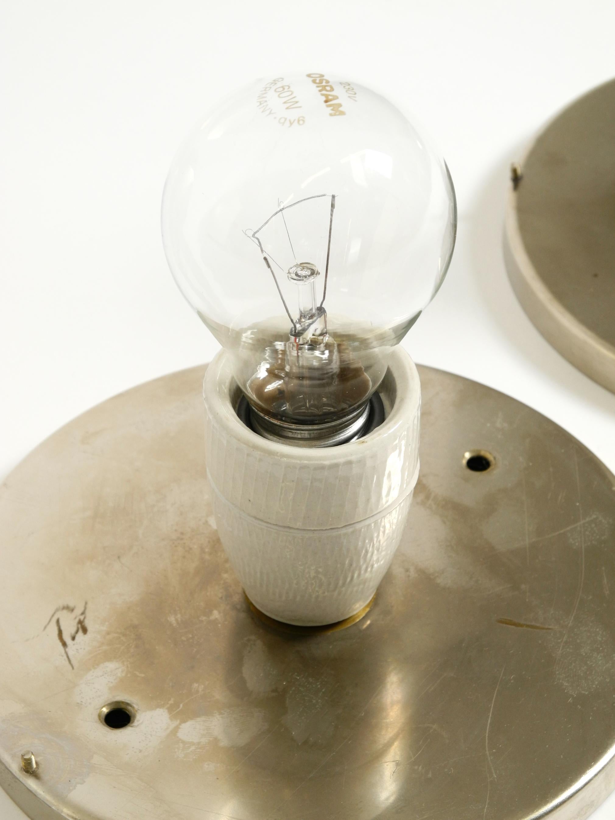 2 Art Nouveau ceiling lamps by Koloman Moser for Wiener Werkstätten by WOKA For Sale 12