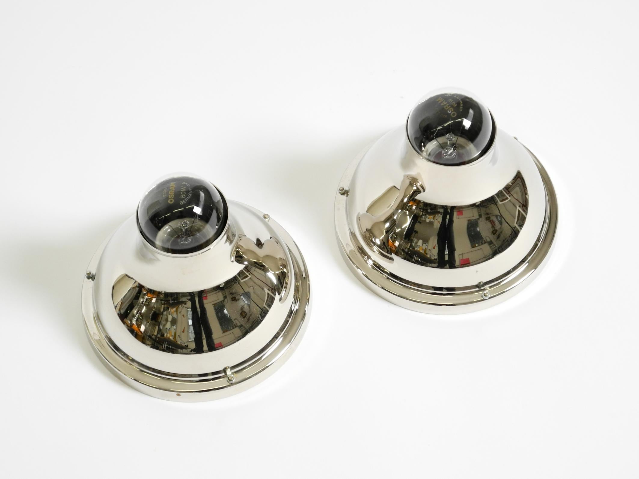 2 Art Nouveau ceiling lamps by Koloman Moser for Wiener Werkstätten by WOKA For Sale 1