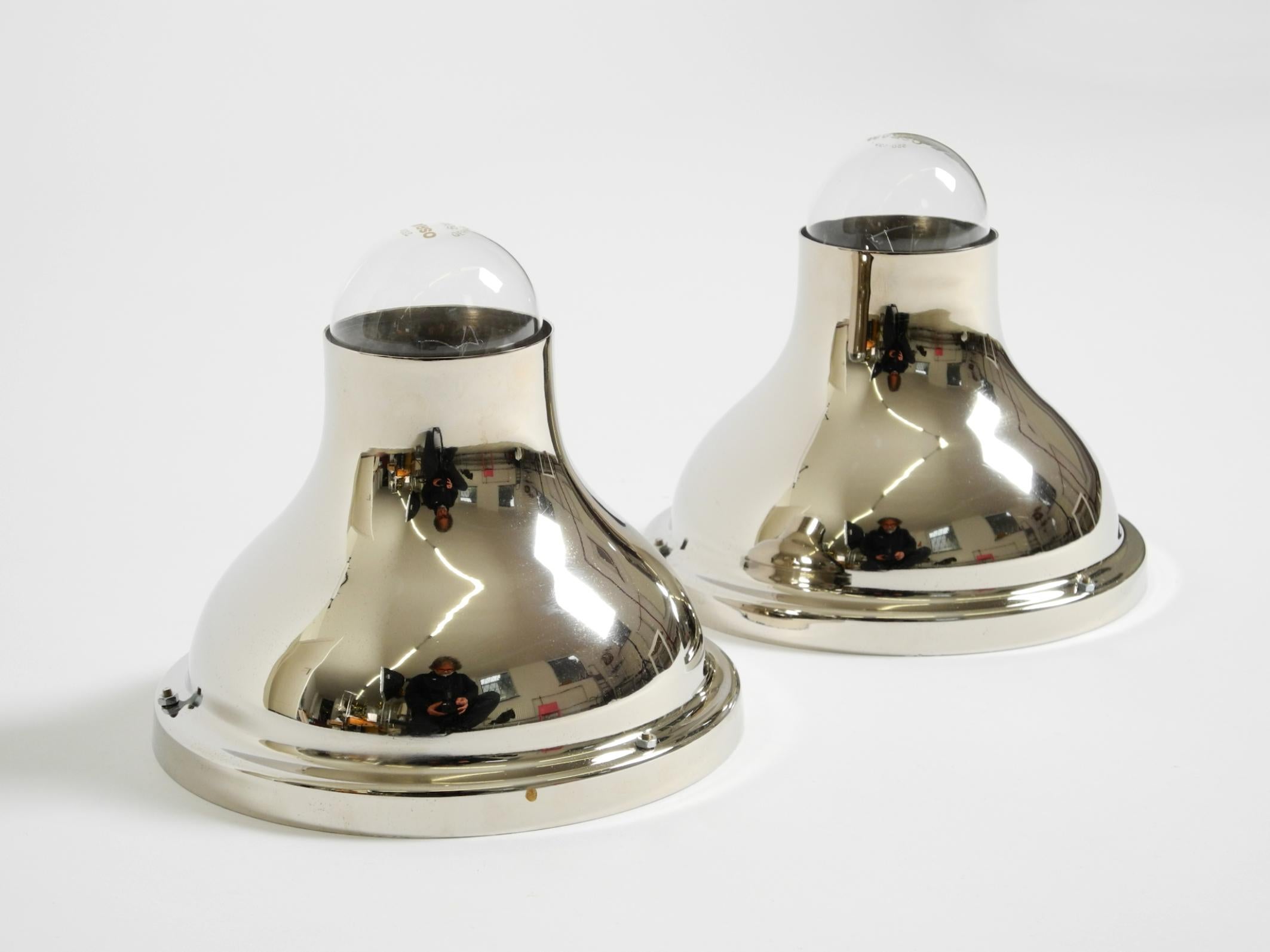 2 Art Nouveau ceiling lamps by Koloman Moser for Wiener Werkstätten by WOKA For Sale 2