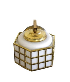 2 Art Nouveau wall lamps