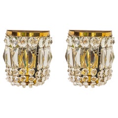 2 Bakalowits wall lamps vienna around 1920s