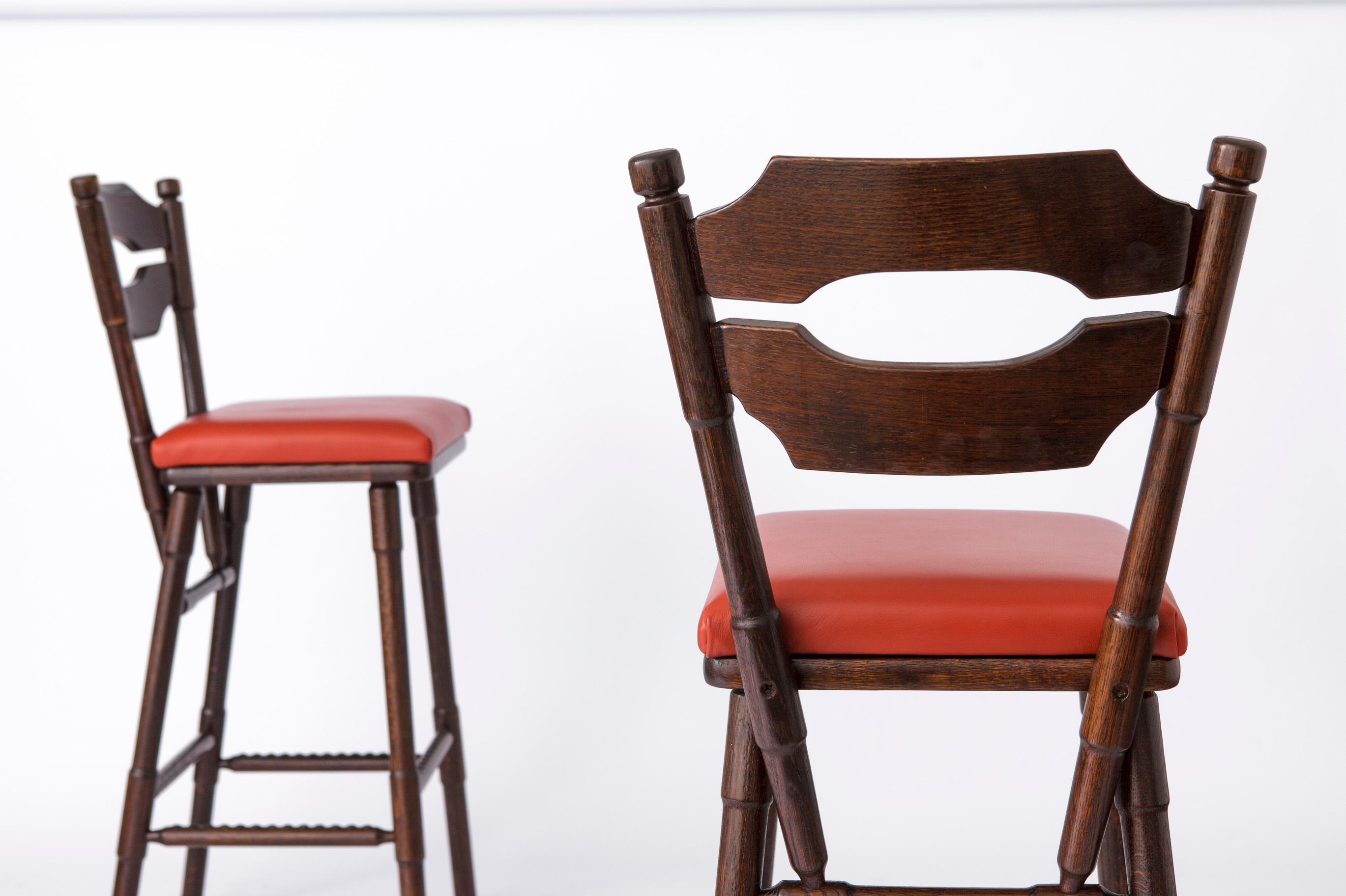2 Bar Stool Vintage 1980s - Germany For Sale 2