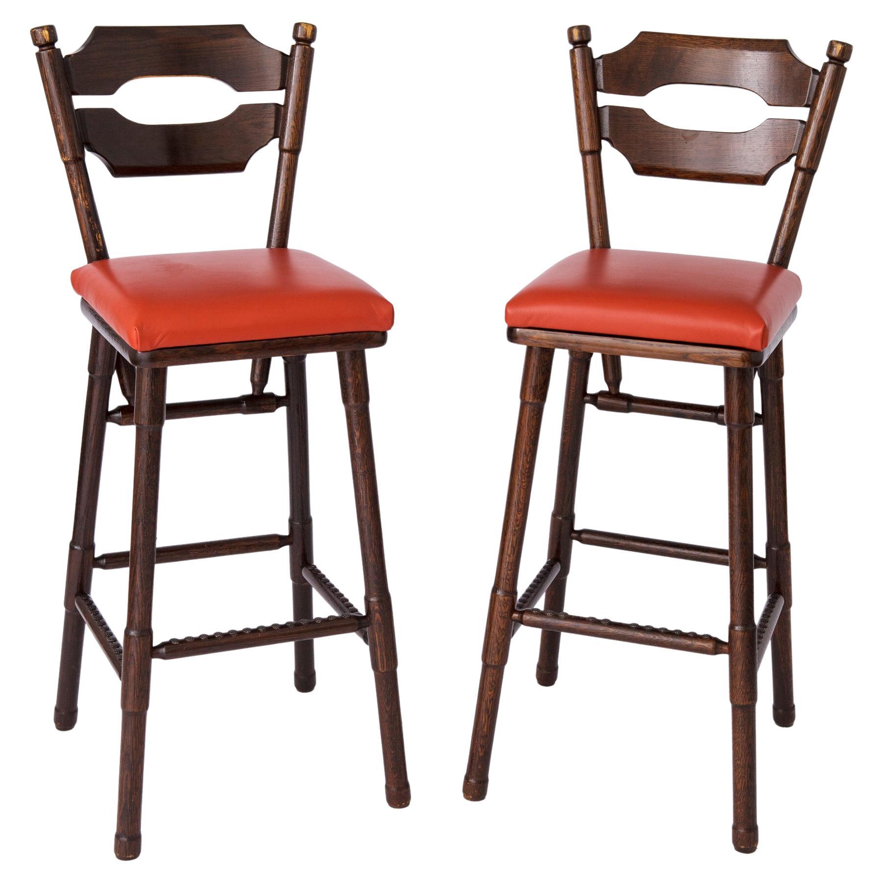 2 Bar Stool Vintage 1980s - Germany For Sale