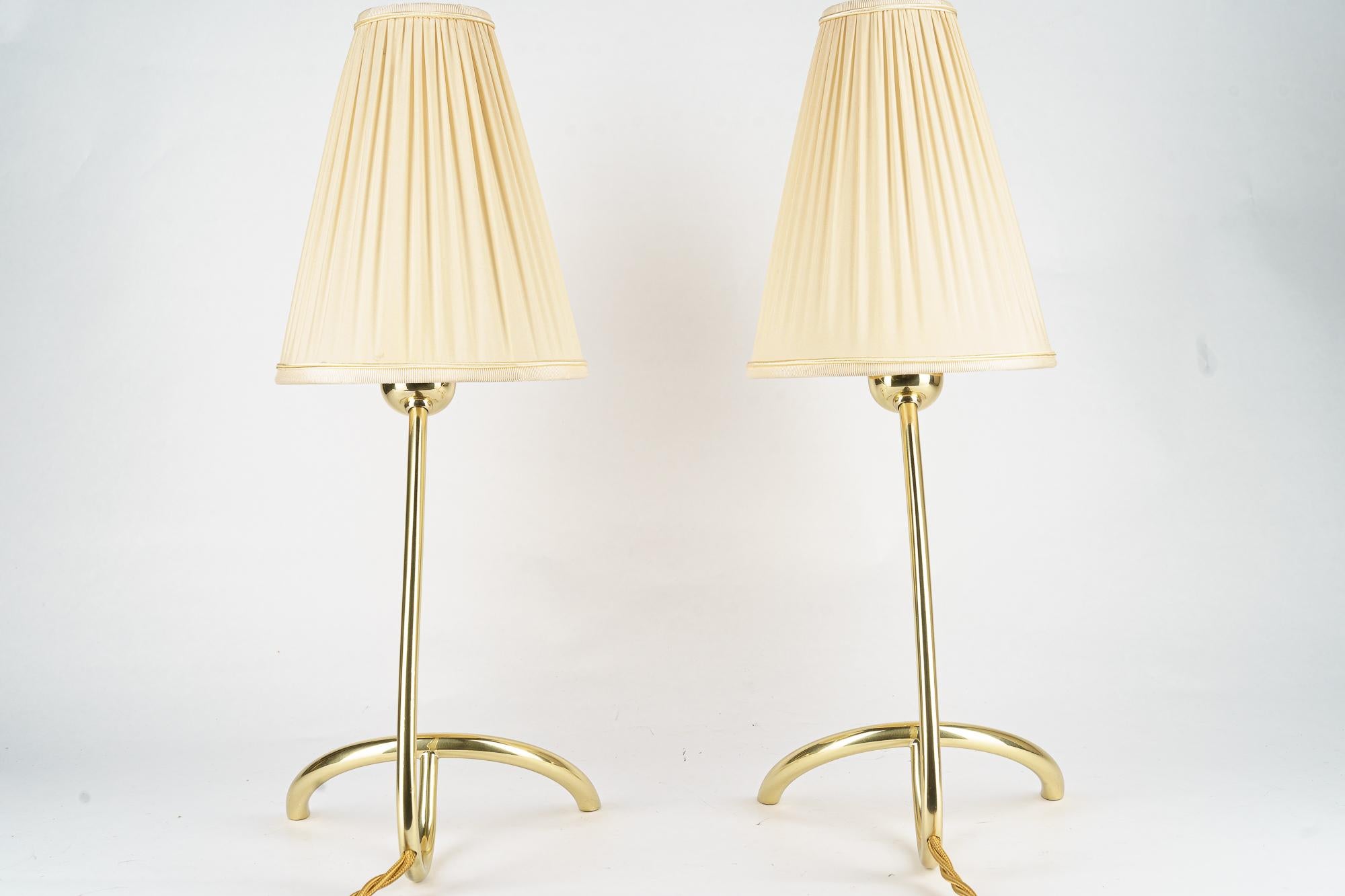 Mid-Century Modern 2 Big Table Lamps 