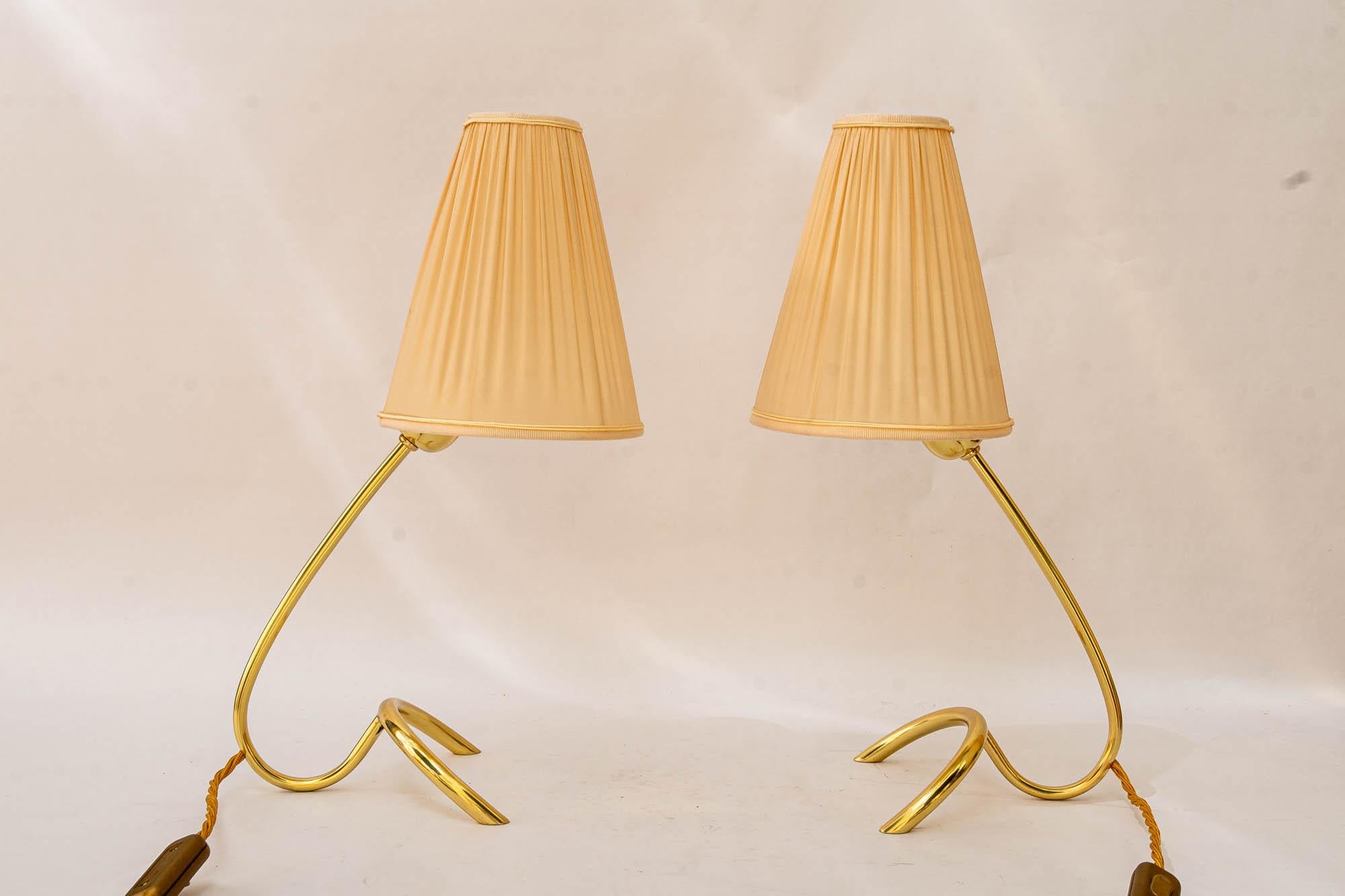 Mid-Century Modern 2 Big Table Lamps 