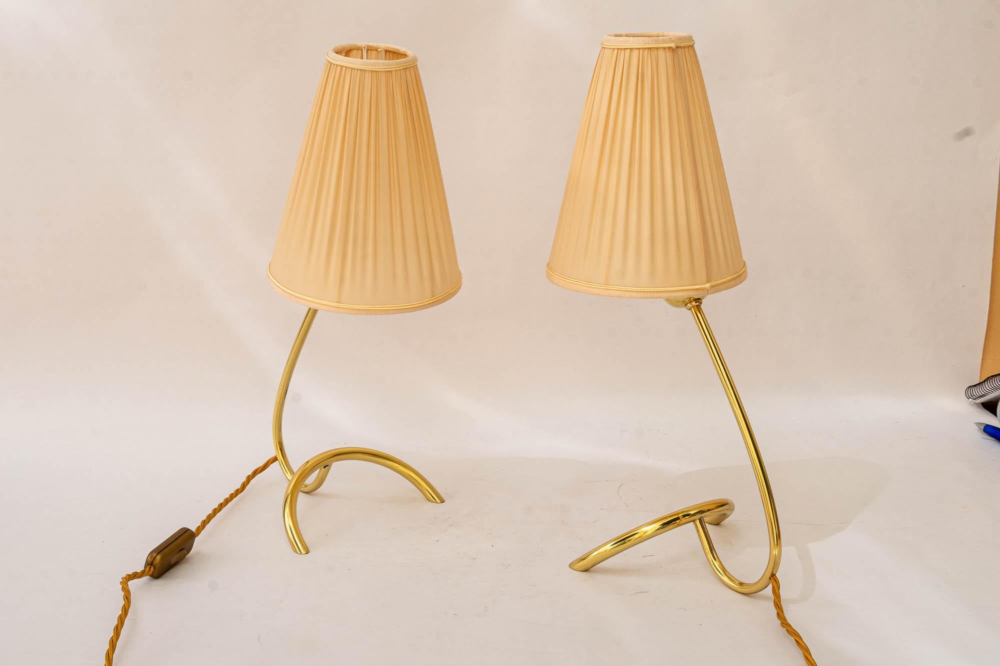 Austrian 2 Big Table Lamps 