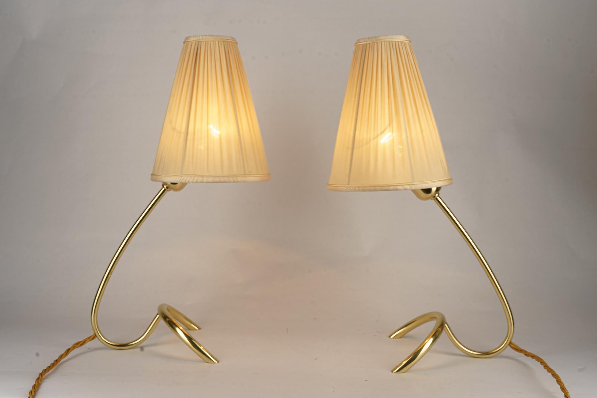 Mid-20th Century 2 Big Table Lamps 