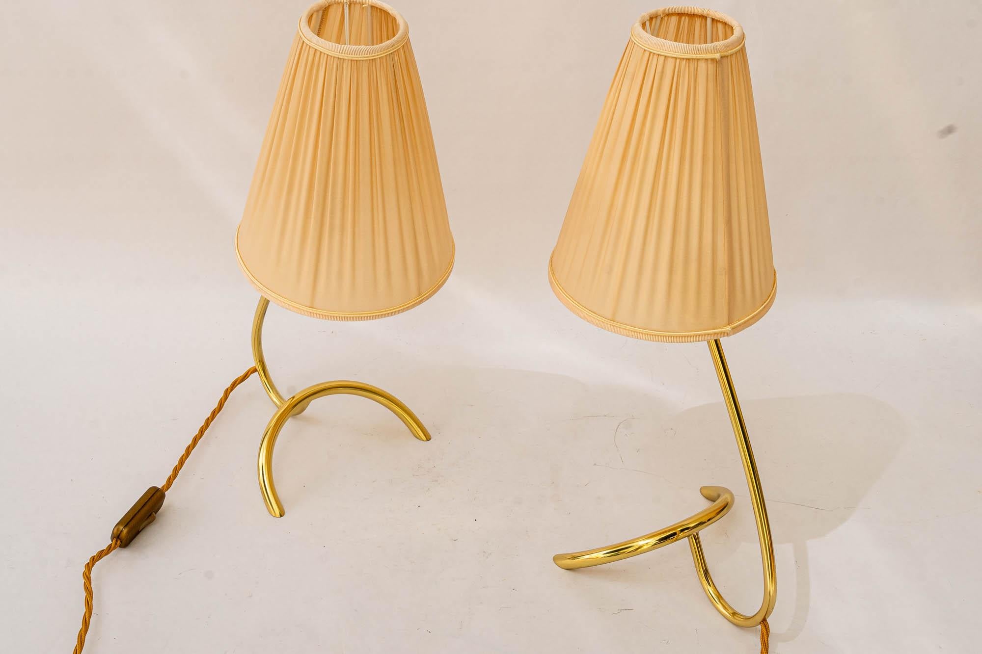Mid-20th Century 2 Big Table Lamps 