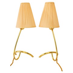 2 Big Table Lamps "Rebhuhn" by J.T. Kalmar around 1940s