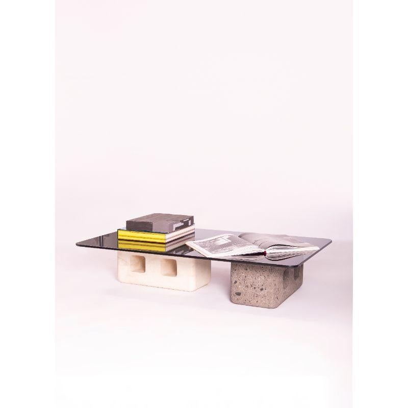 Modern 2 Blocks Table by Chuch Estudio For Sale