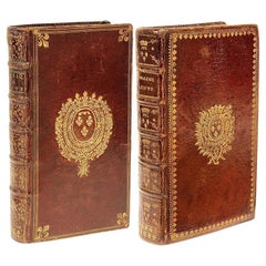 2 books Bound For The Duke De Orleans