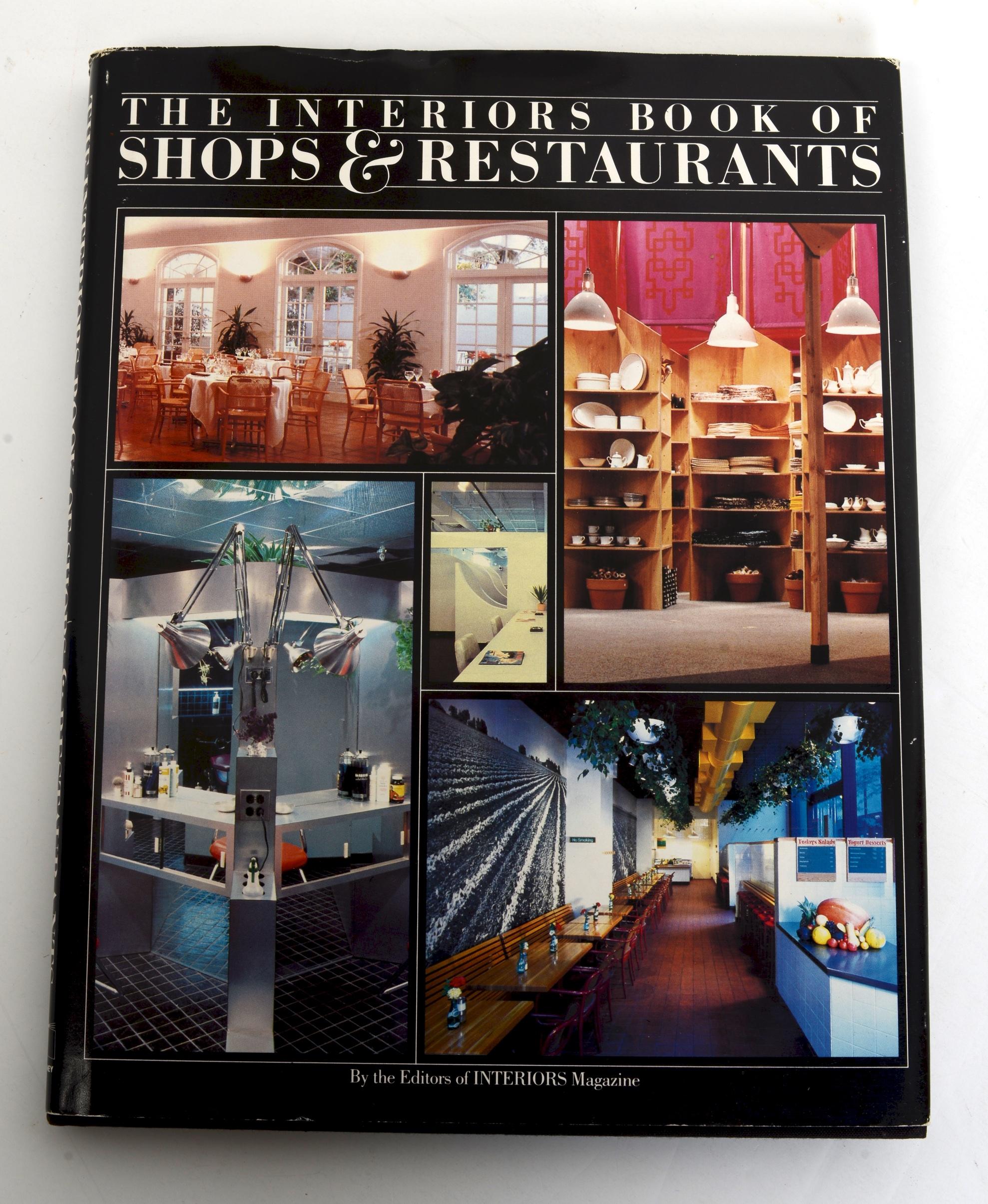 American 2 Books Decorating Shops, Hotels, Restaurants, Bars, & Other Retail Spaces, 1st For Sale