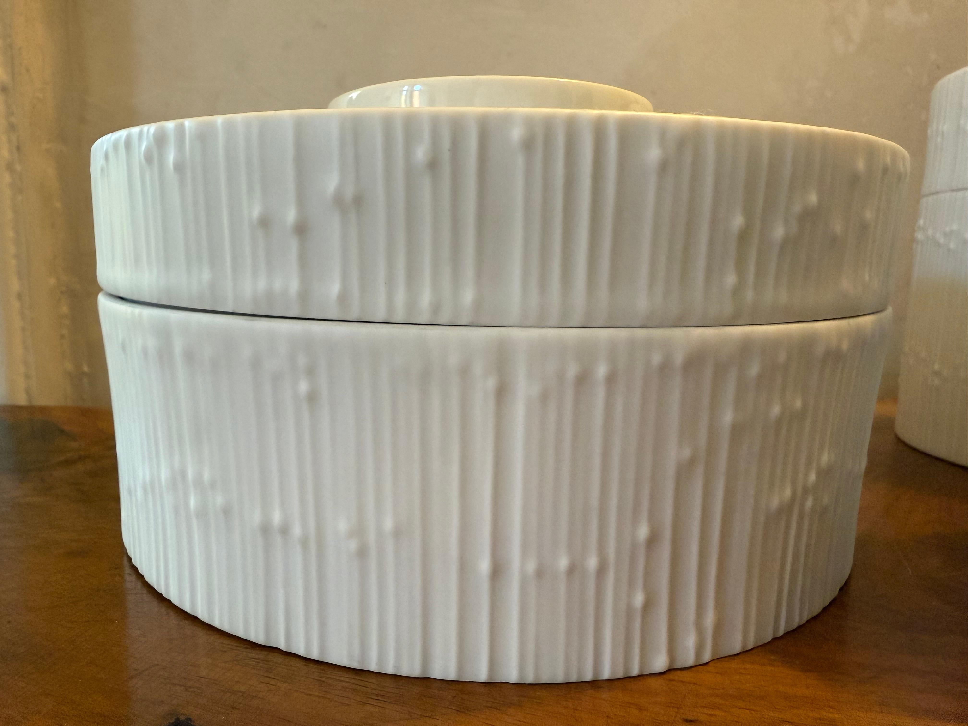 2 cajas y un jarrón de tapio wirkkala para rosenthal studio line en venta 6