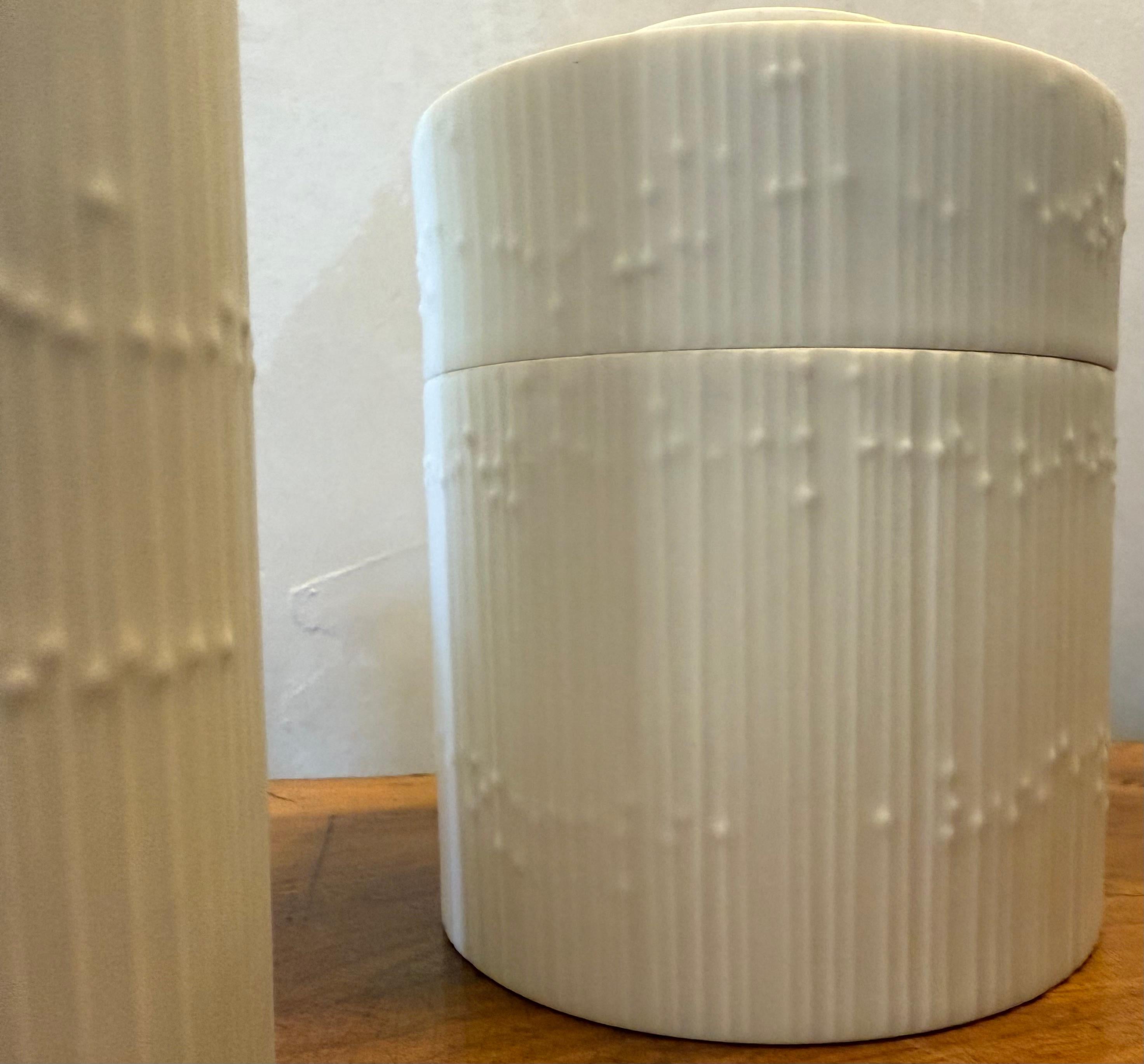 2 cajas y un jarrón de tapio wirkkala para rosenthal studio line en venta 7