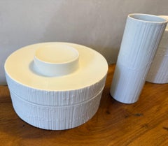 2 boxes and a vase by tapio wirkkala for rosenthal studio line