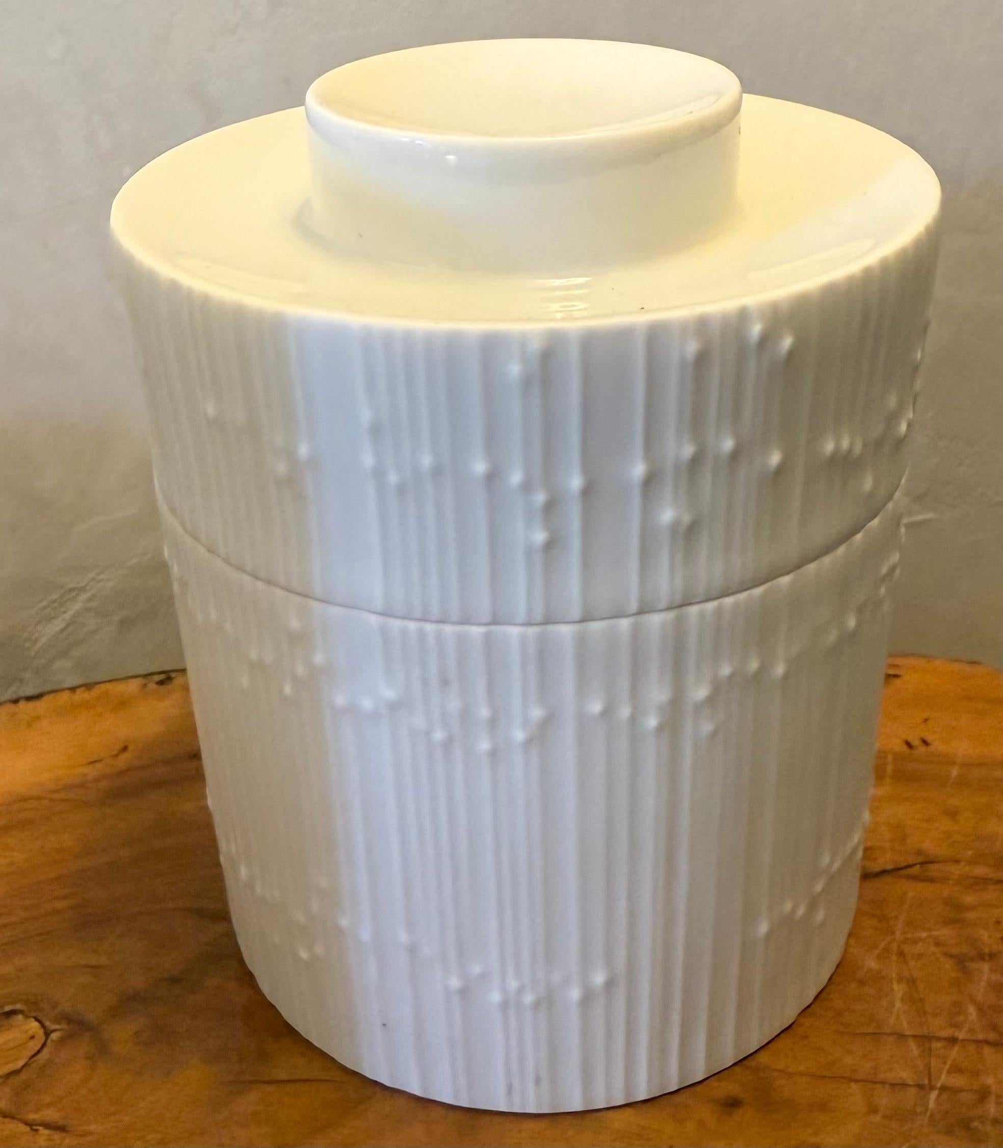 2 cajas y un jarrón de tapio wirkkala para rosenthal studio line Alemán en venta