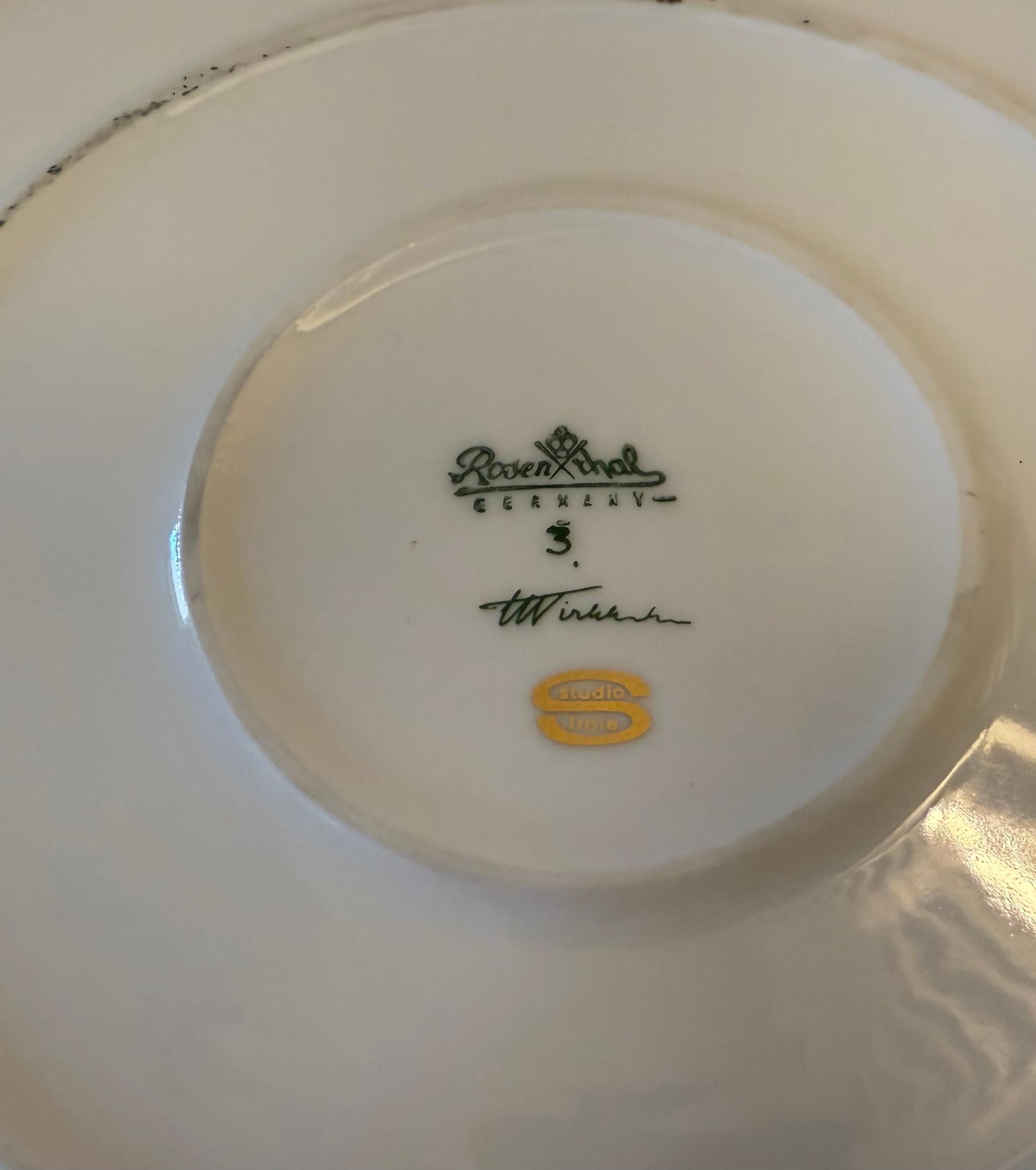 2 cajas y un jarrón de tapio wirkkala para rosenthal studio line Porcelana en venta