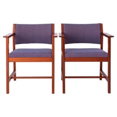 2 Børge Mogensen Vintage Armchair 1960s for Fredericia Stolefabrik