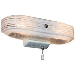 Retro 2 Bulb Mid-Century Moderne Bathroom Sconce