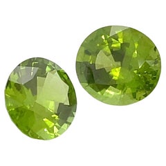 2 burmesische Peridot-Cts 12,57