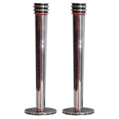 Used 2 Candlesticks, 1940 in Steel, France